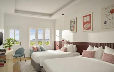 Deluxe Triple Room with Sea View — The Postcard Hotel